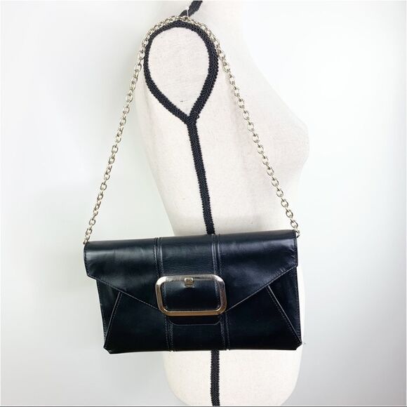 Banana Republic Freja Envelope Convertible Clutch - Black - Picture 2 of 10